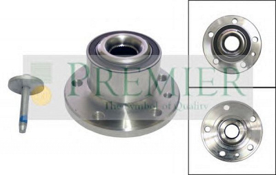BRT BEARINGS pwk1891 -  Комплект подшипника ступицы колеса